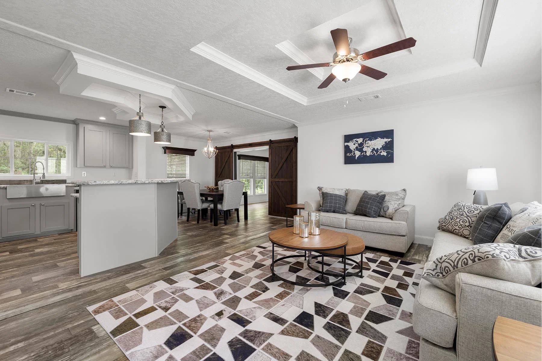 Freedom interior home features