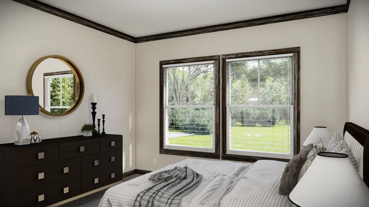 The anderson ii bedroom home features