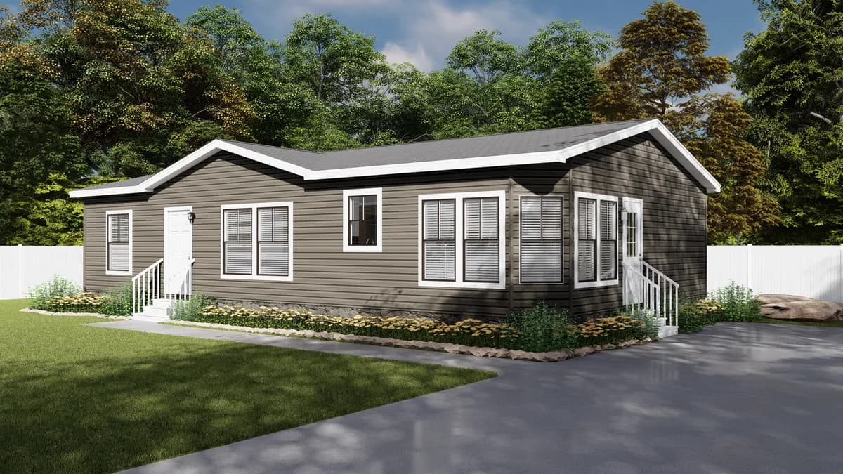 The maverick hero, elevation, and exterior home features