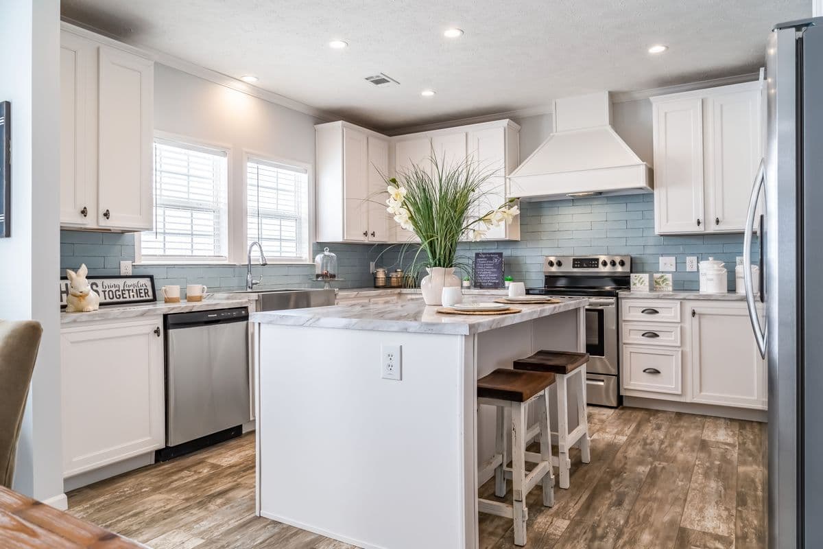 The ingram kitchen and hero home features