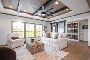 The reed interior home features