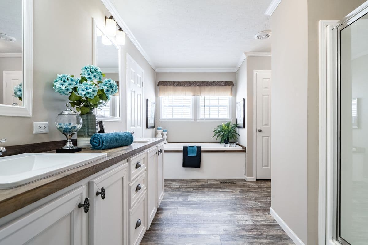 The roddy bathroom home features