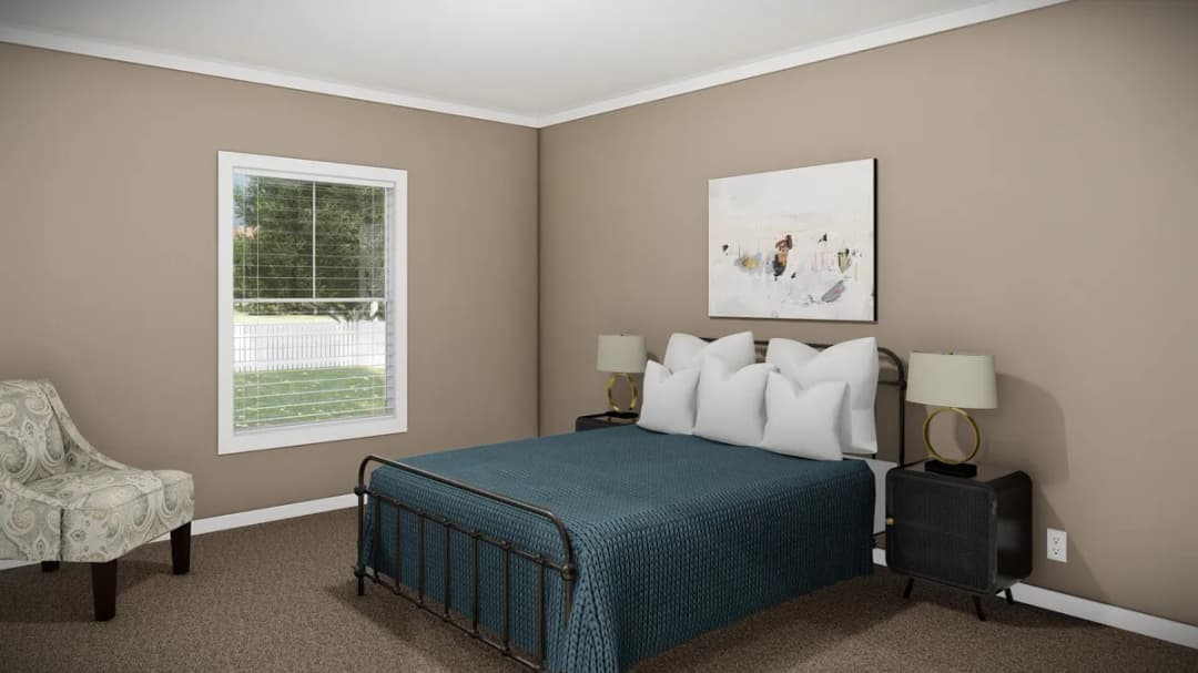 The bryant bedroom home features