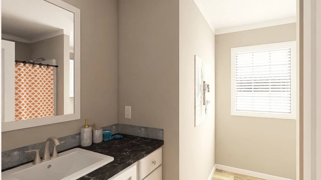 The big easy bathroom home features