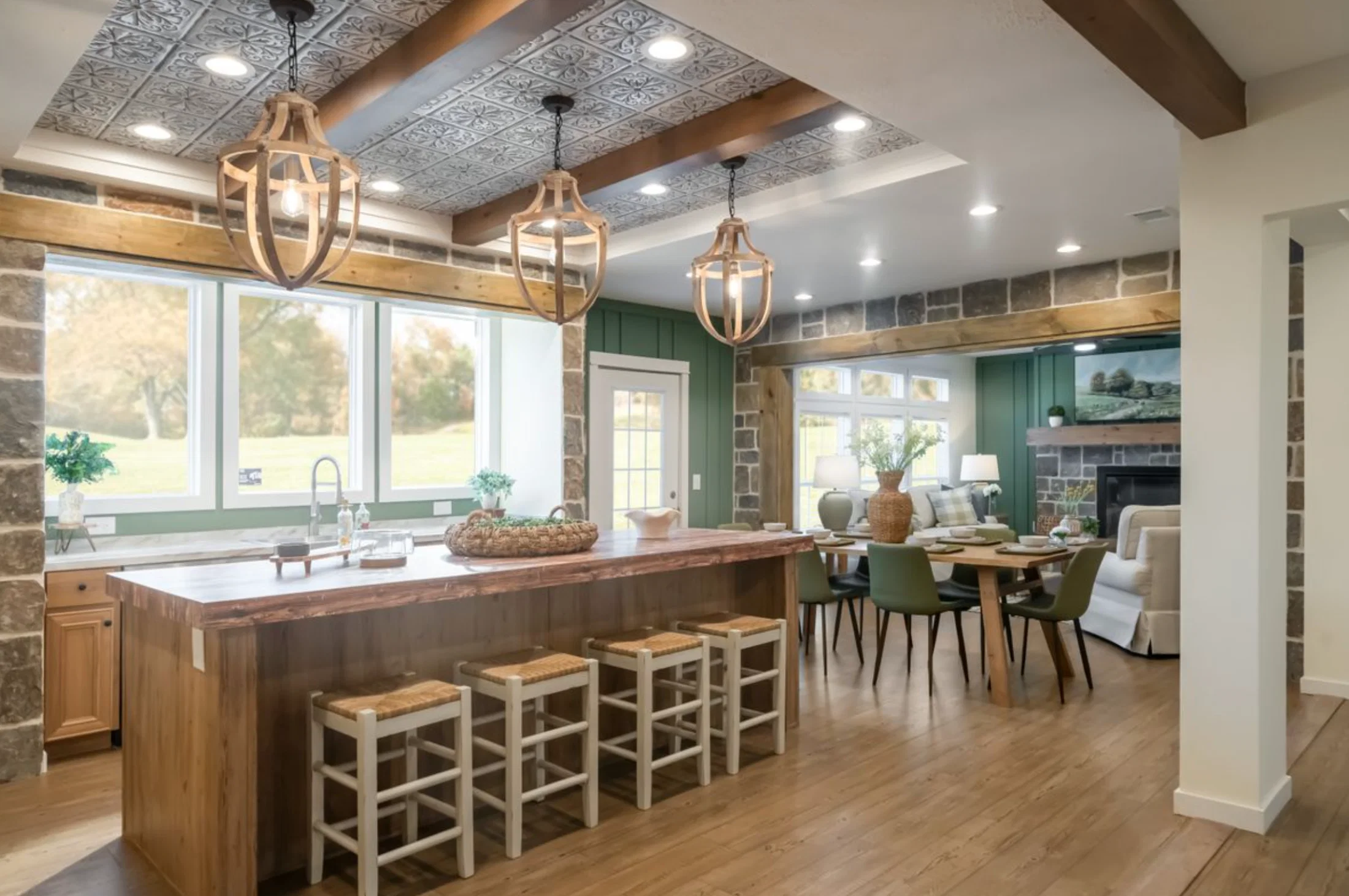 The rocking chair interior home features