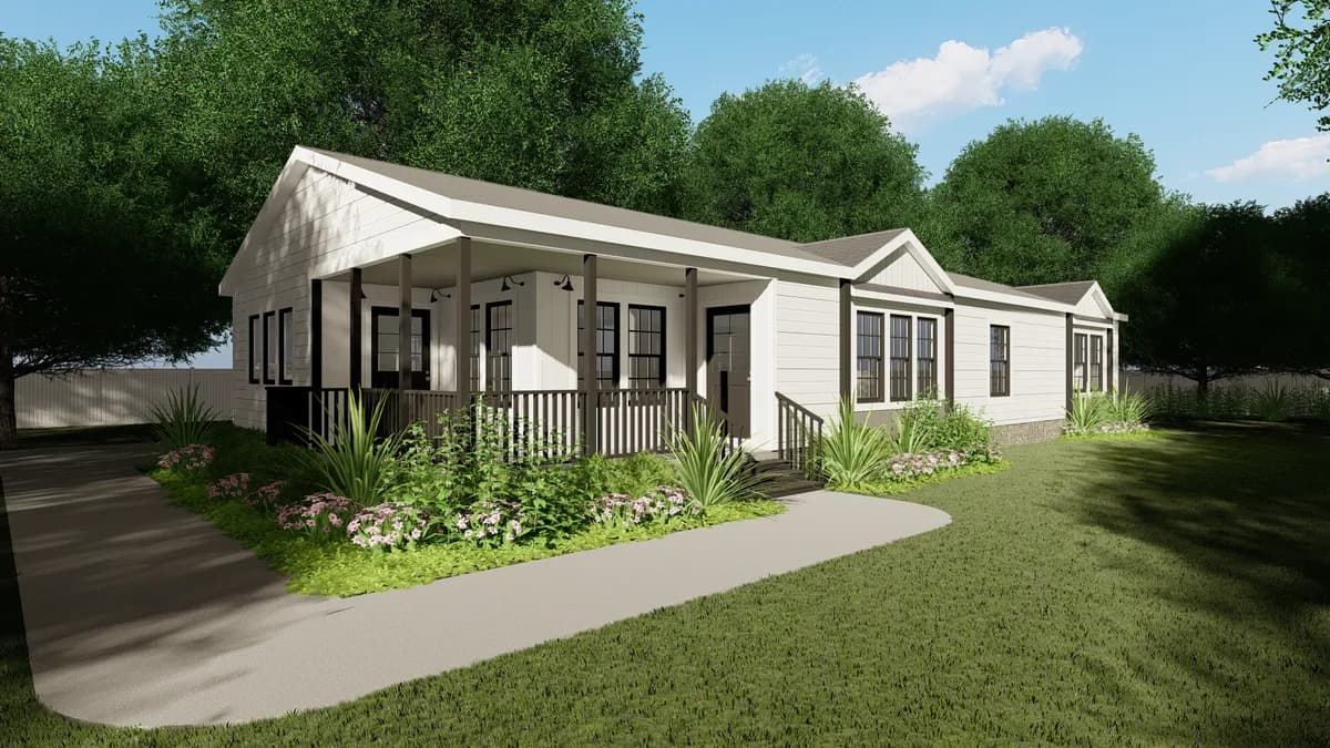 The lulamae hero, elevation, and exterior home features