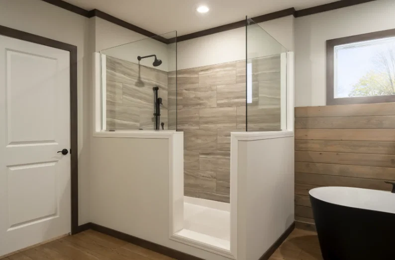 The keep bathroom home features