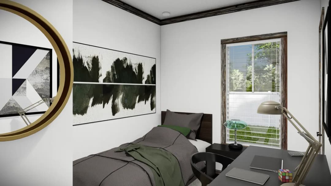 The bandit bedroom home features