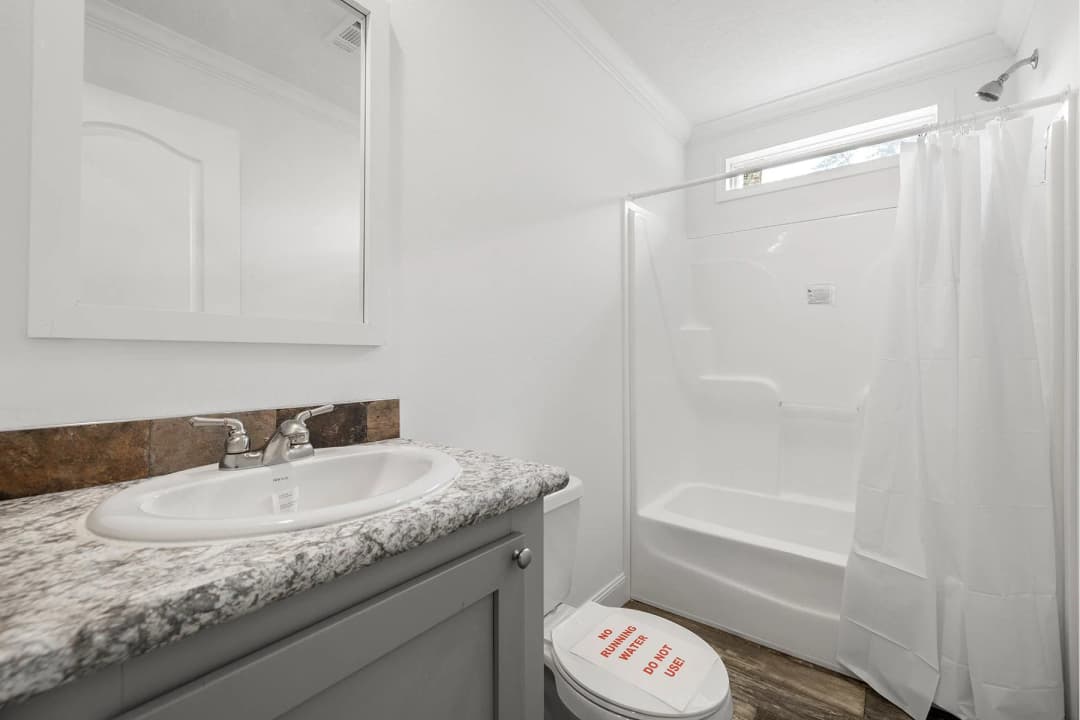 Freedom bathroom home features