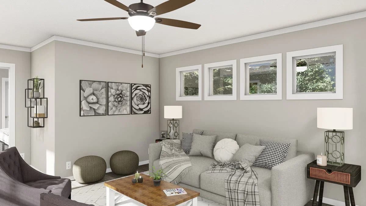 The alexander interior home features