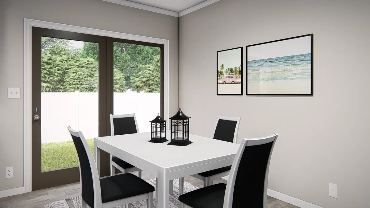 The riviera interior home features