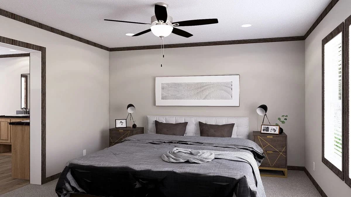 The jackson bedroom home features