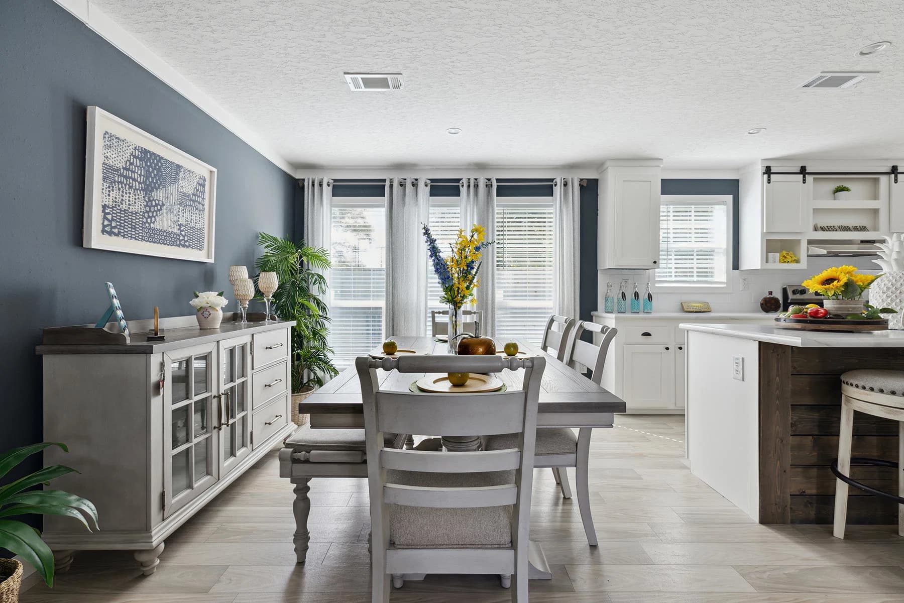 Liberty interior home features
