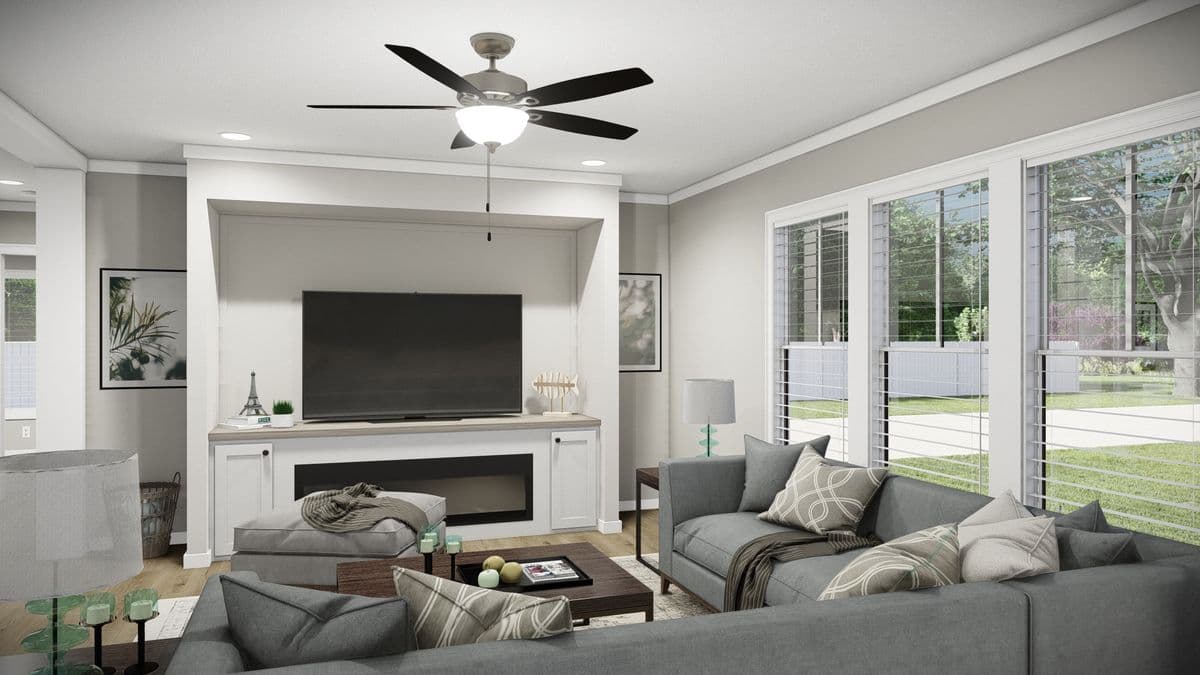 The washington interior home features