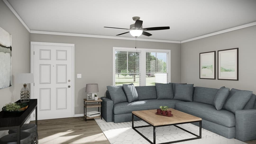 The revere interior home features