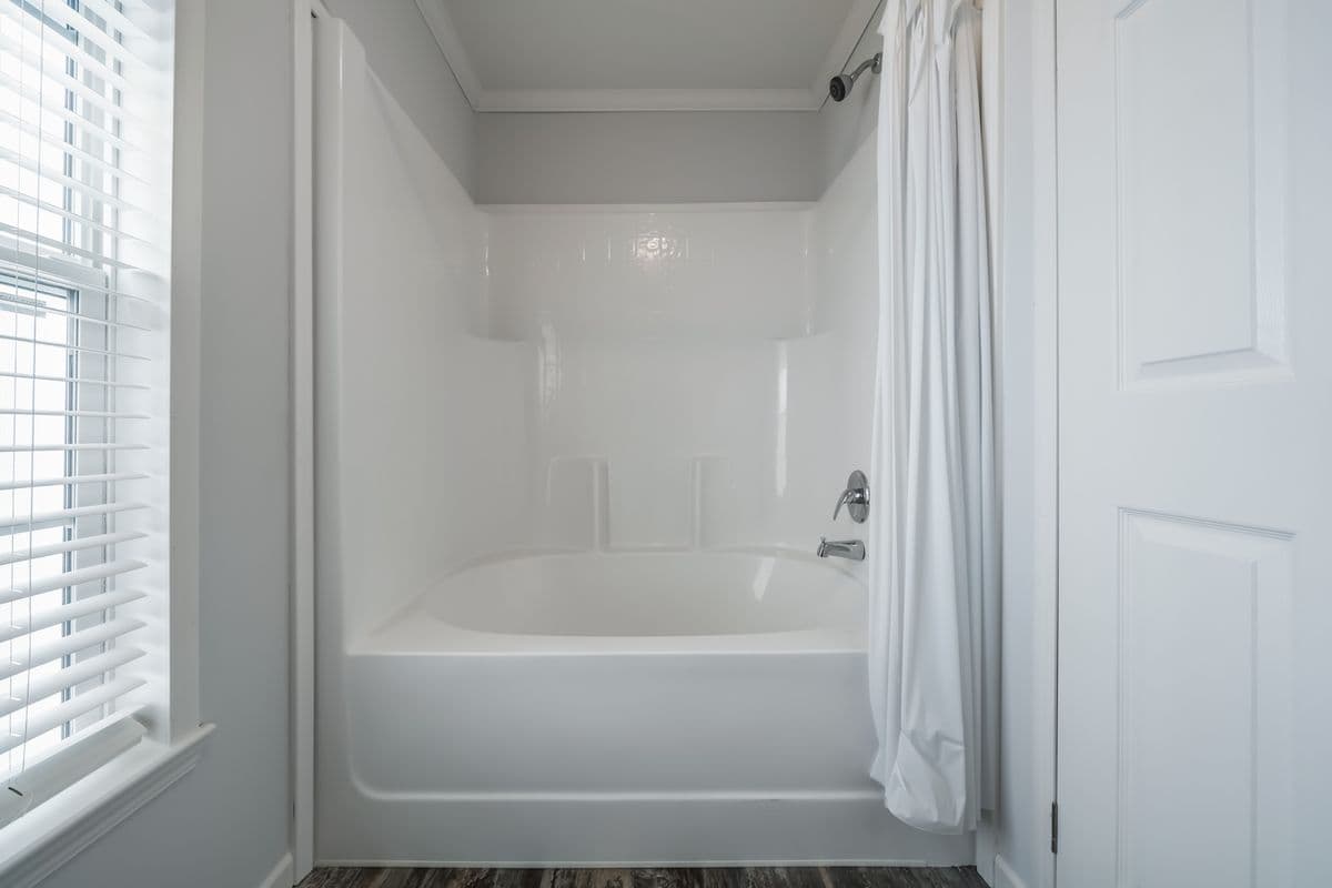 The leahy bathroom home features