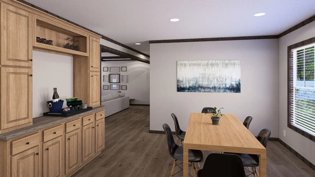 The jackson interior home features