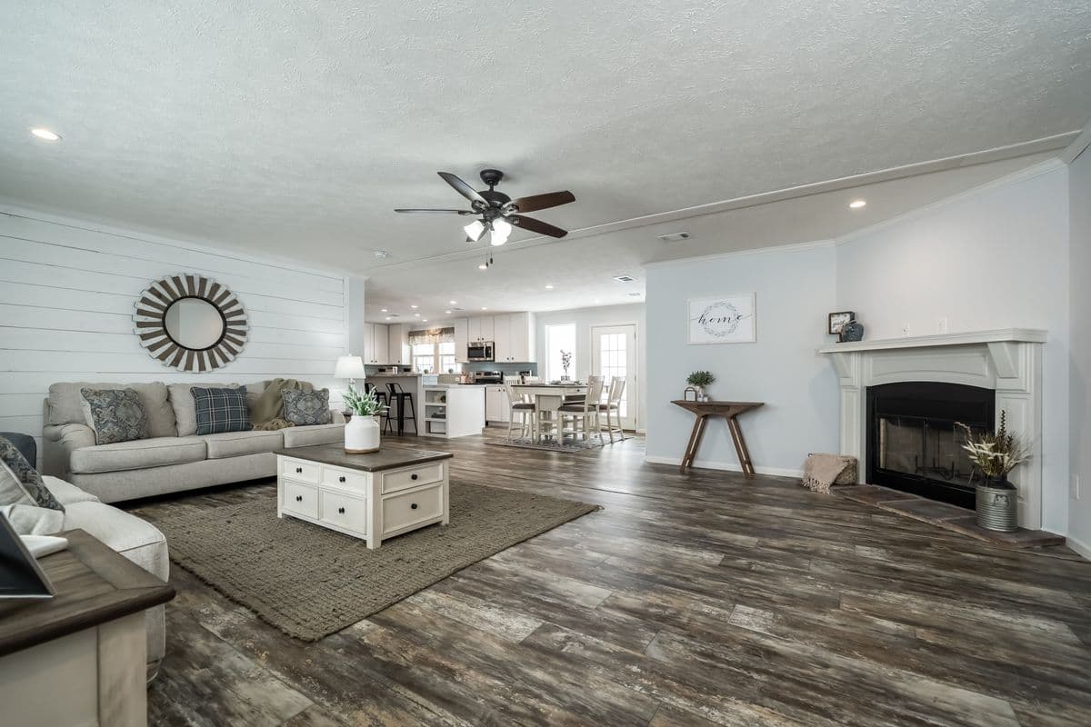The leahy interior home features