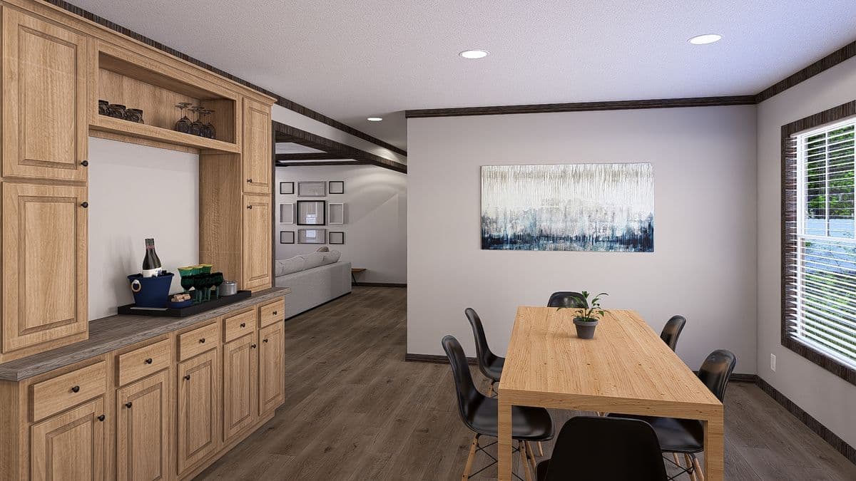 The jackson interior home features