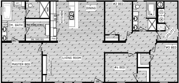 Creek side hero home features