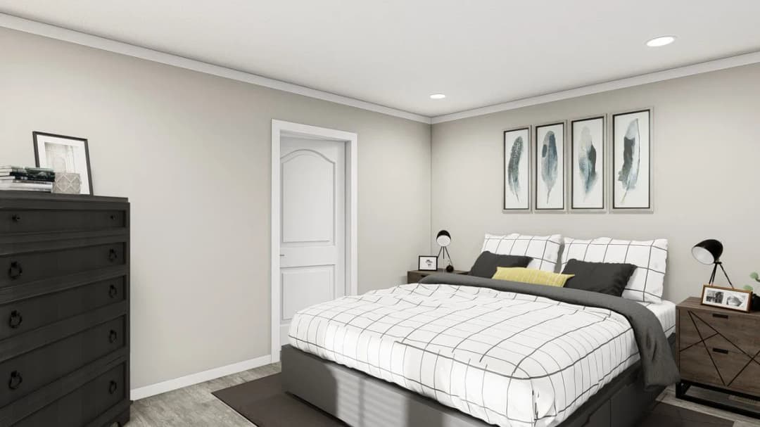 The alexander bedroom home features