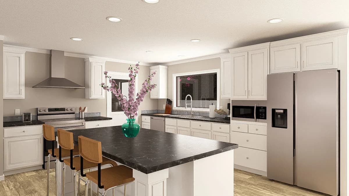 The big easy kitchen home features