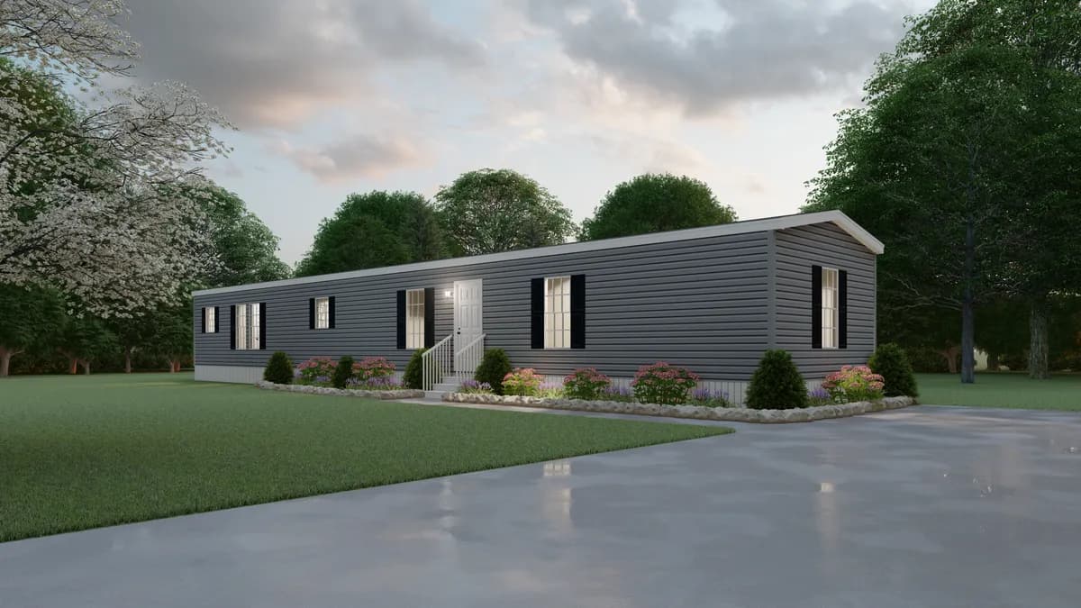 The walsh elevation and exterior home features